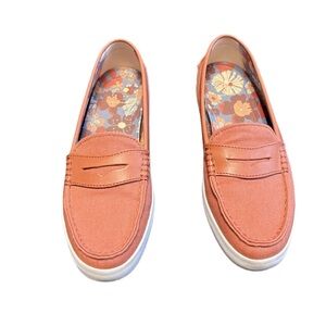 Cole Haan Nantucket Loafer Women's | Size 8 Cedarwood Peach Slip On | No Box